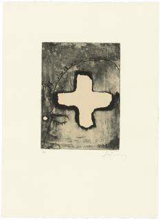 Antoni Tàpies - Creu sobre cap