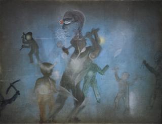 Antoni Tàpies - El Traball Nocturn (Night Work)