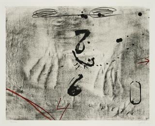 Antoni Tàpies - Empreintes de mains.