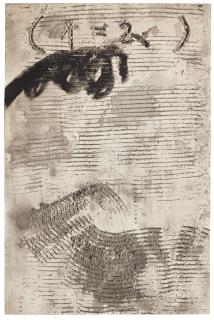 Antoni Tàpies - Esgrafiat I Espiral
