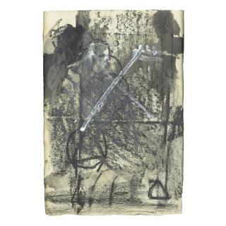 Antoni Tàpies - Espiral I Frottage