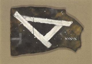 Antoni Tàpies - Espuma con escuadra