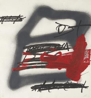 Antoni Tàpies - Forma Ombrejad