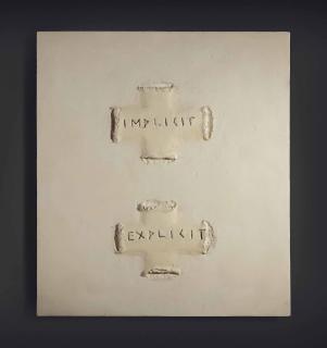 Antoni Tàpies - Implícit-explícit