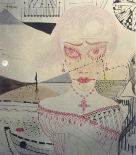 Antoni Tàpies - Lady