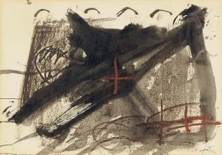 Antoni Tàpies - Le pain dans la barque noIX