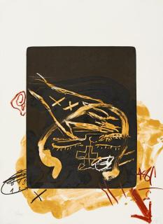 Antoni Tàpies - Main sur tête