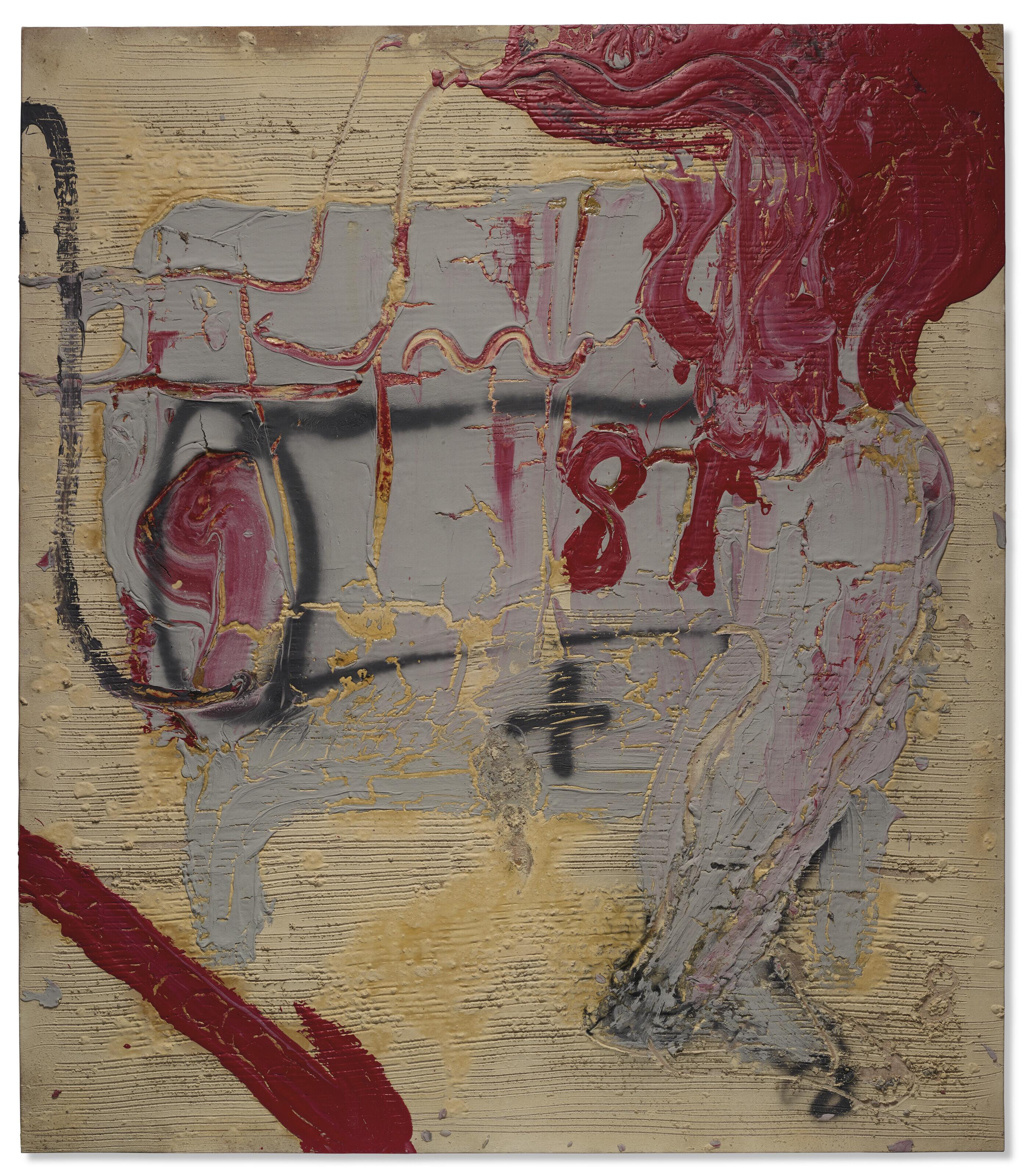 Antoni Tàpies - Matèria i roig