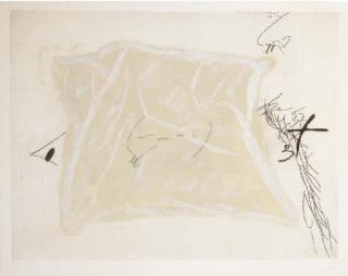 Antoni Tapies - Mouchoir (G. 251)