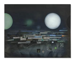 Antoni Tápies - Nocturnal Landscape (Paisatge nocturn)