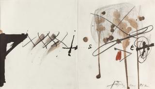 Antoni Tàpies - Ohne Titel.