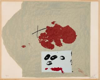 Antoni Tàpies - Ohne Titel.