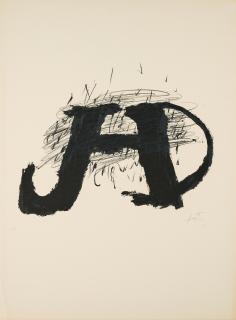 Antoni Tàpies - Ohne Titel.