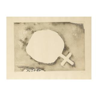 Antoni Tàpies - Paper Cremat, 1975