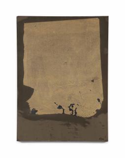 Antoni Tàpies - Paper Encolat Damunt Cartó (Paper Glued To Cardboard)