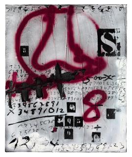 Antoni Tàpies - Peu Vermell Encerclat