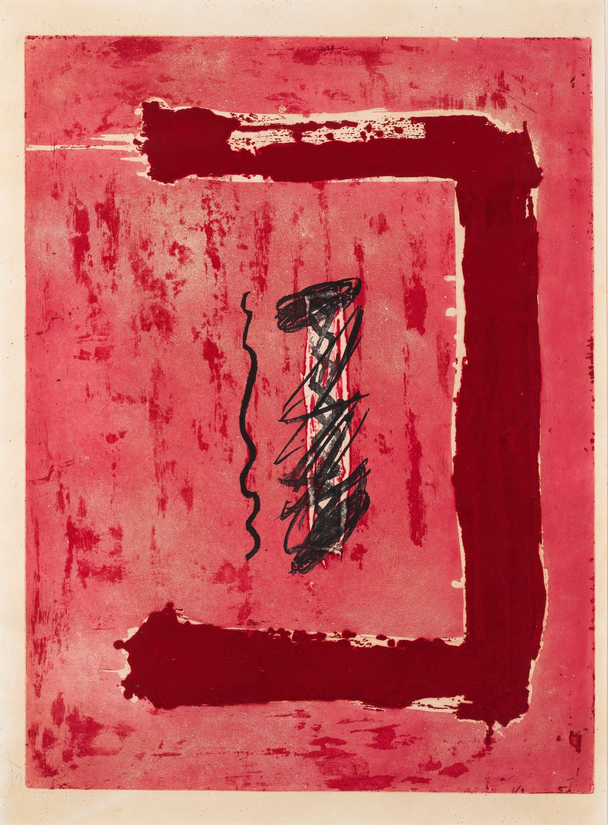 Antoni Tàpies - Pont, 1981