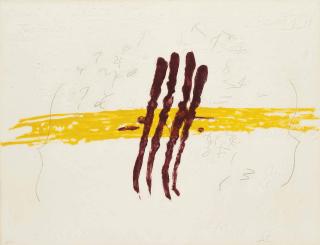 Antoni Tàpies - Quatre Rius De Sang