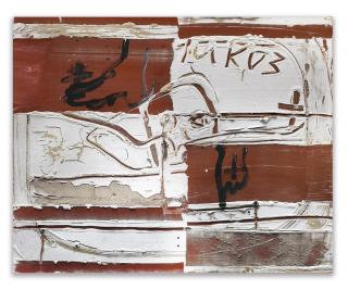 Antoni Tàpies - Roig I Blanc