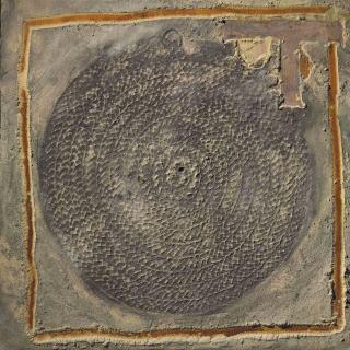 Antoni Tàpies - Serp Dins Un Quadrat (Snake In A Square)