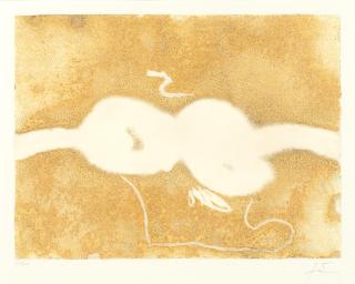 Antoni Tàpies - Untitled, from \'El Péndulo Inmóvil\'