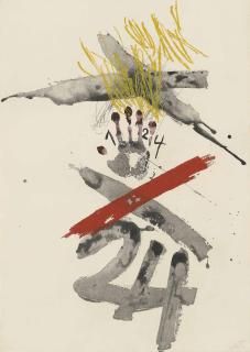 Antoni Tàpies - Untitled