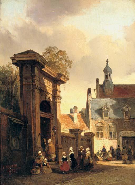 Antonie Waldorp - At the gateway