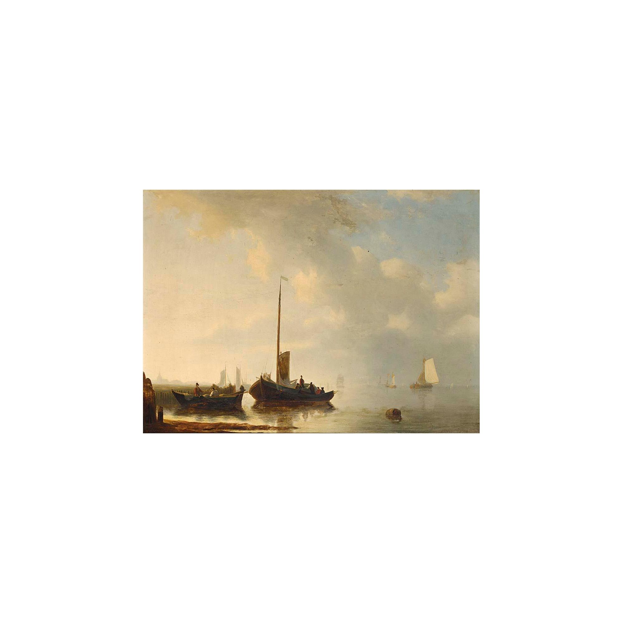 Antonie Waldorp - Sailing Vessels Off The Dutch Coast