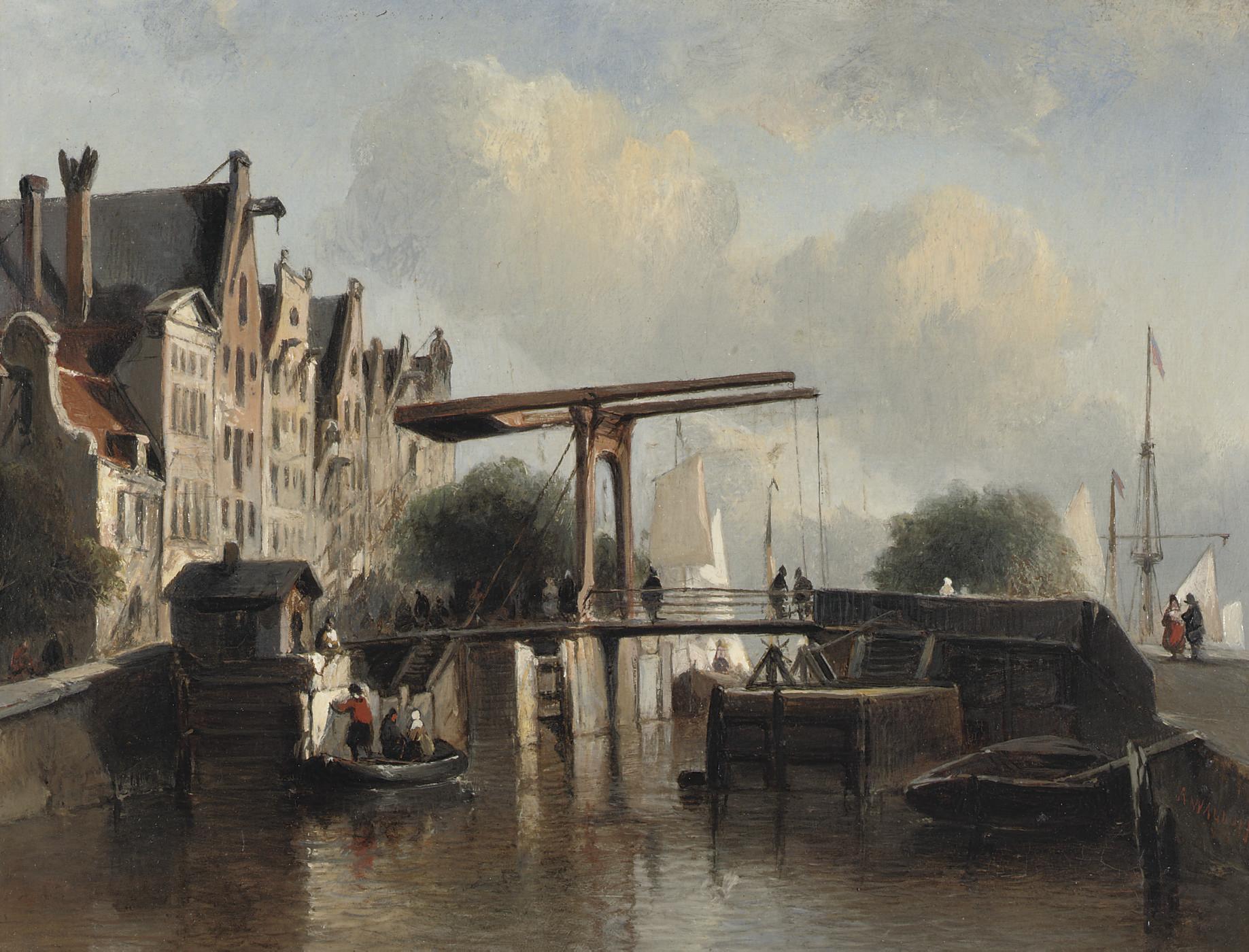 Antonie Waldorp - The drawbridge