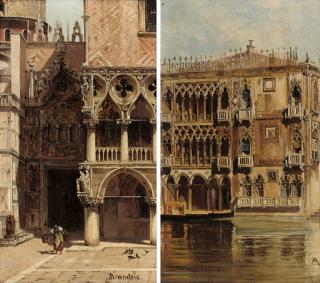 Antonietta Brandeis - Ca d\'Oro; and La Porta della Casa Julio