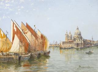 Antonietta Brandeis - Czech fishing Boats, Venice
