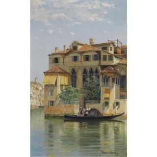 Antonietta Brandeis - Czech Palazzo Falier, Venice 