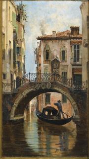 Antonietta Brandeis - Le Pont De L\'Anzolo À Venise