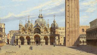 Antonietta Brandeis - Piazza San Marco, Venice