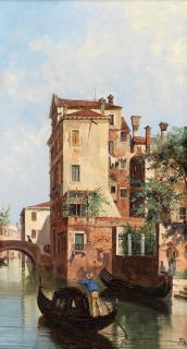 Antonietta Brandeis - Rio di San Agostino, Venice
