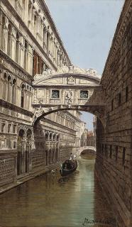 Antonietta Brandeis - The Bridge of Sighs, Venice