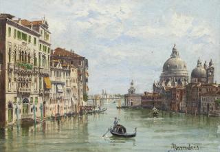 Antonietta Brandeis - The Grand Canal, Venice