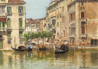 Antonietta Brandeis - Traghetto Maria del Giglio: a view of Venice