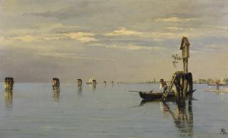Antonietta Brandeis - Venice, A View Of The Lagoon