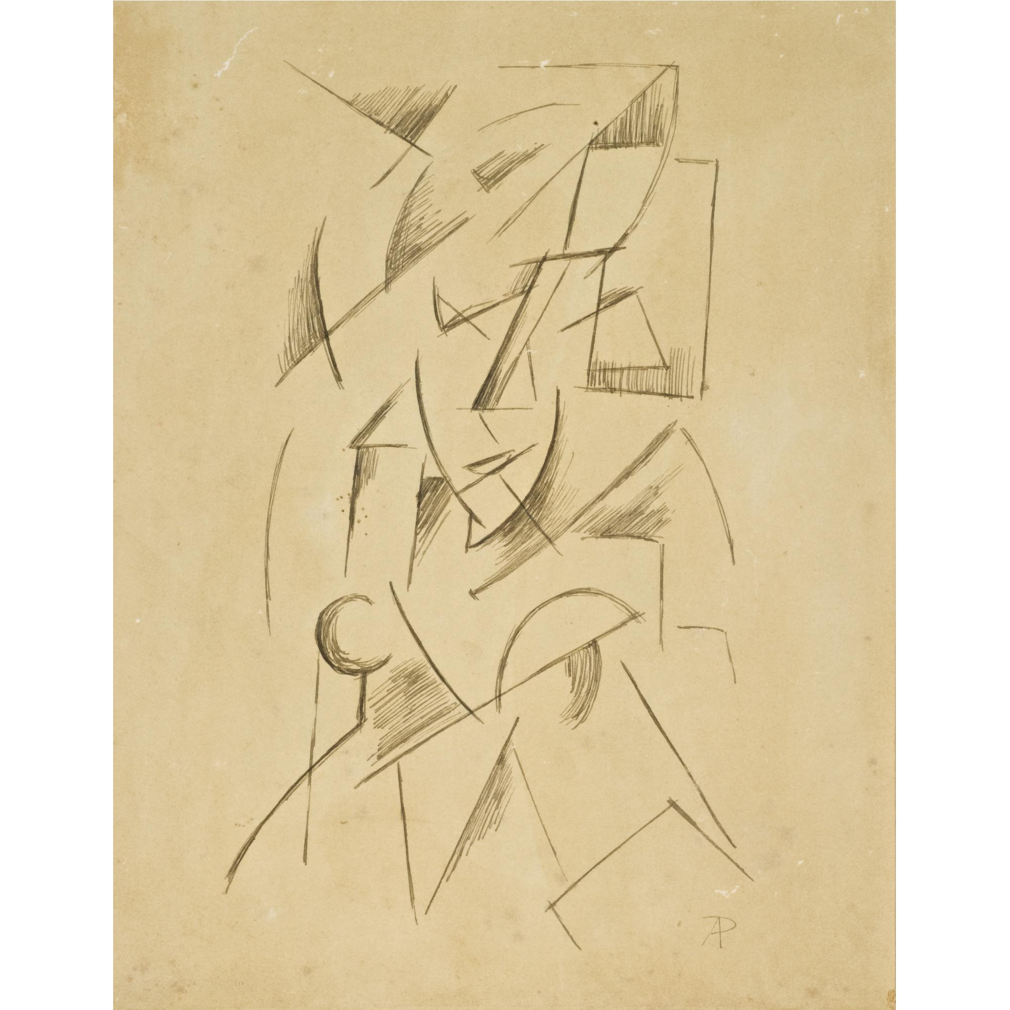 Antonín Procházka - Czech half Nude Girl (Dívčí Poloakt)