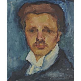 Antonín Procházka - Czech self-Portrait (Autoportrét)