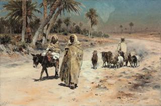 Antonino Leto - Arab sheep herders
