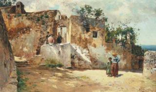 Antonino Leto - Vue de Capri