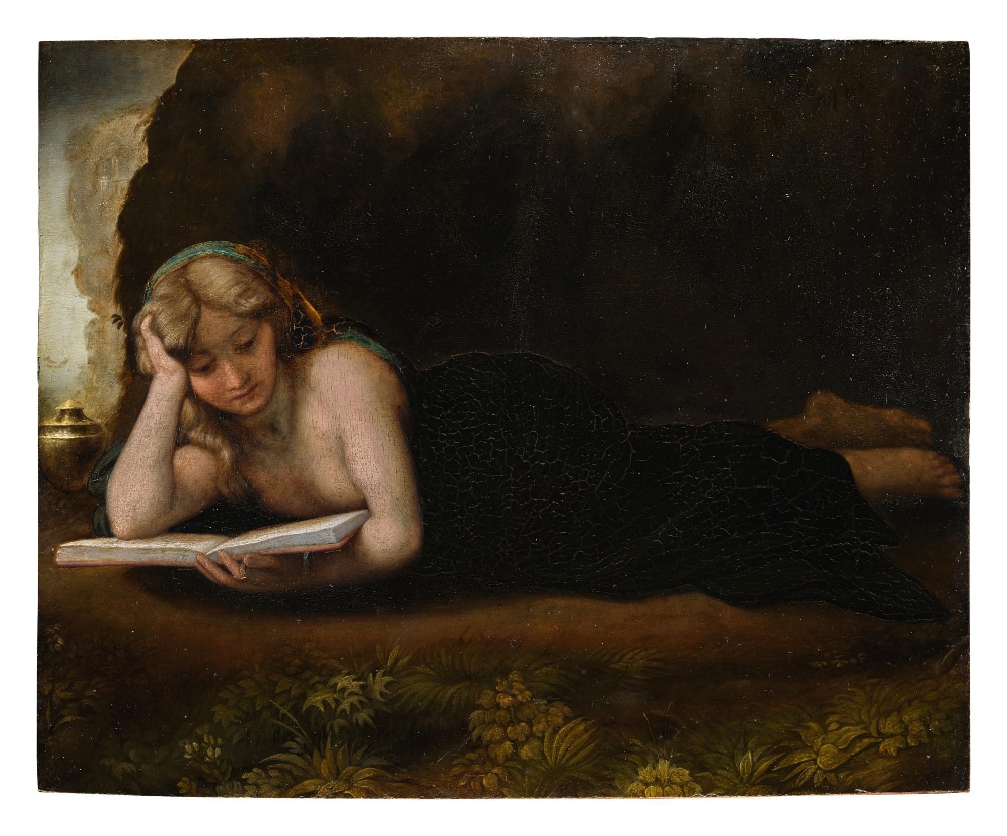 Antonio Allegri - Saint Mary Magdalen reading