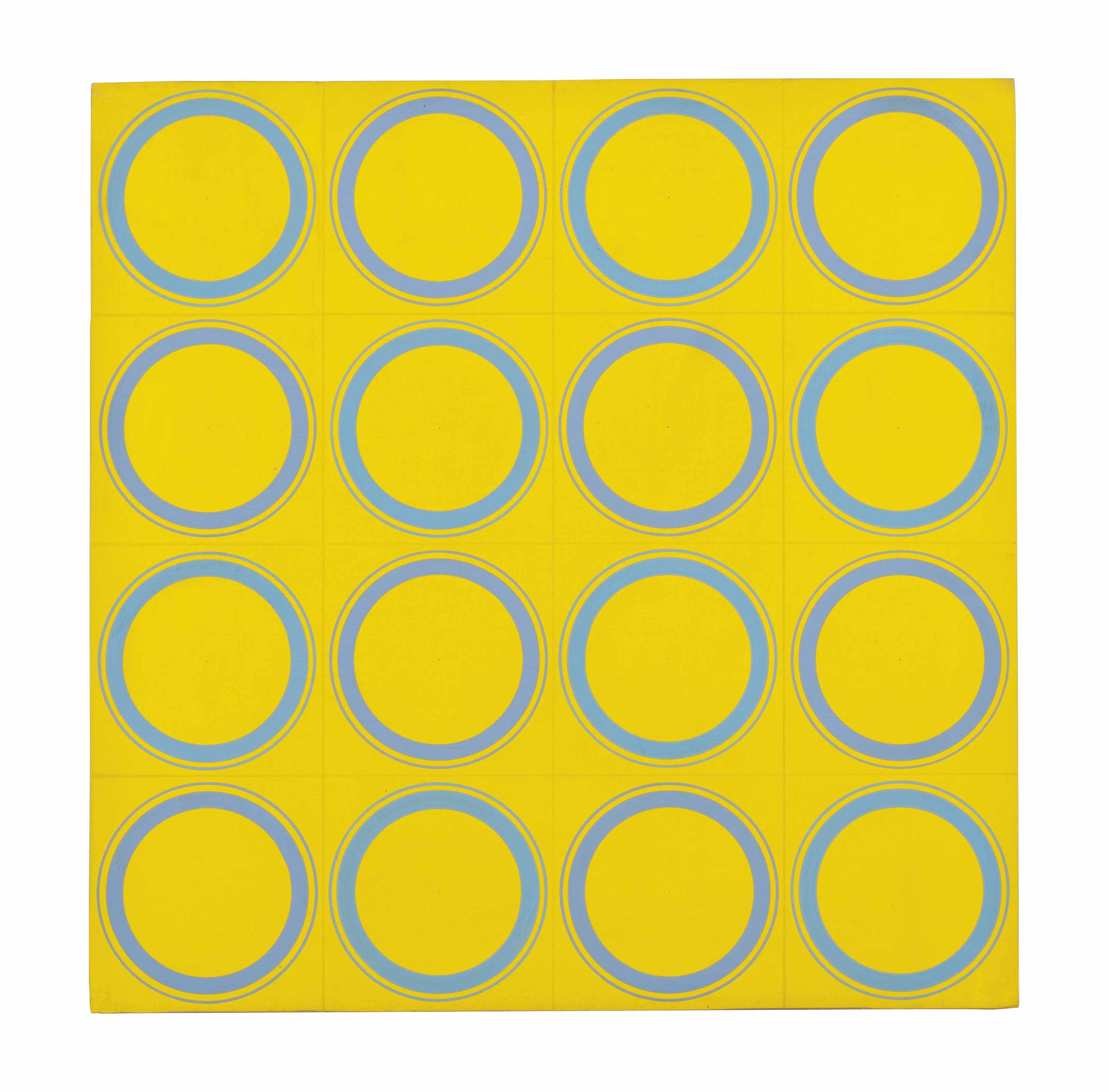 Antonio Asis - Vibration couleur, bleu et jaume