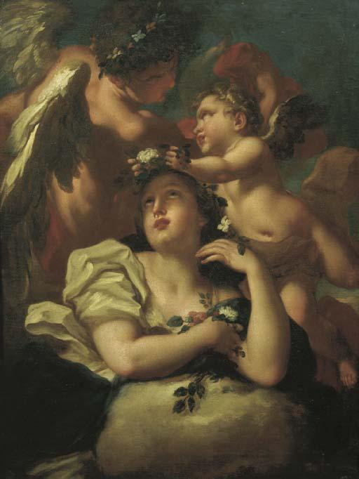 Antonio Balestra - Flora incoronata