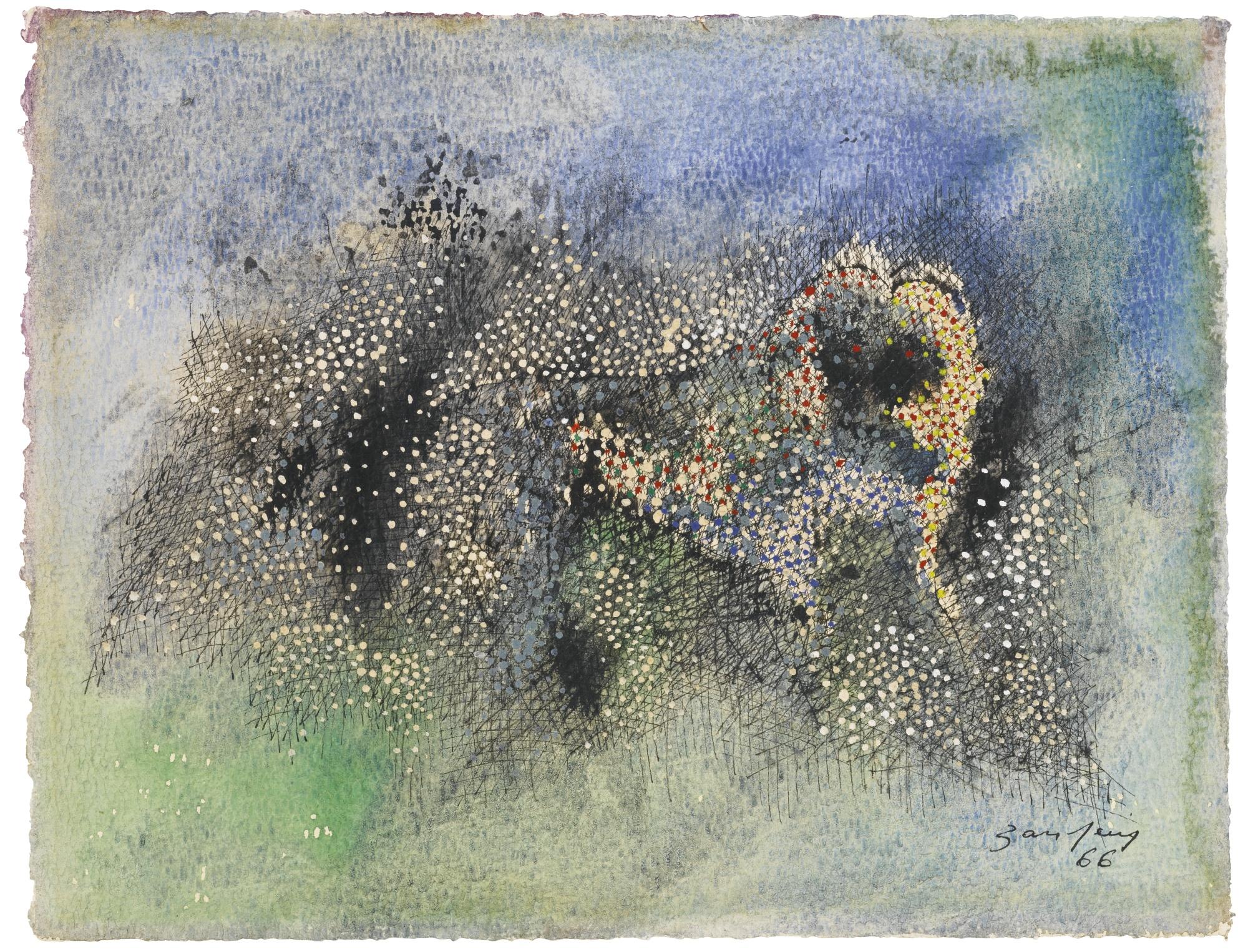 Antonio Bandeira - Abstract Composition