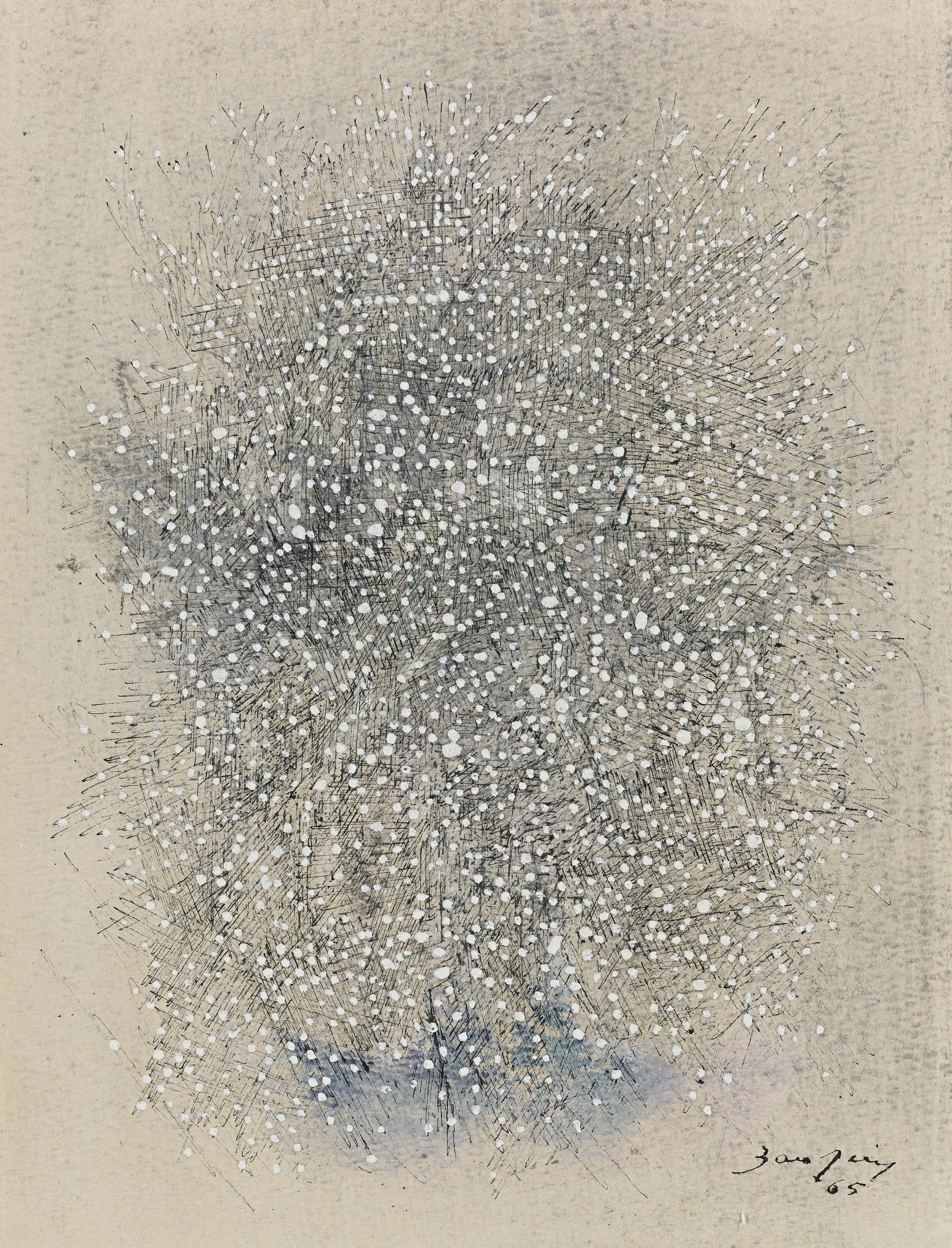 Antonio Bandeira - Neige Sur La Ville