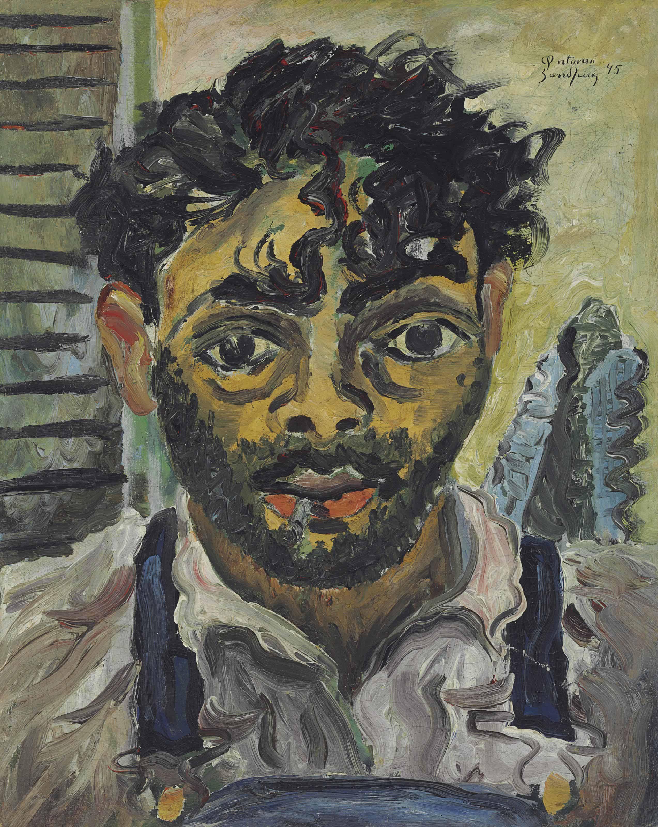 Antonio Bandeira - Self Portrait