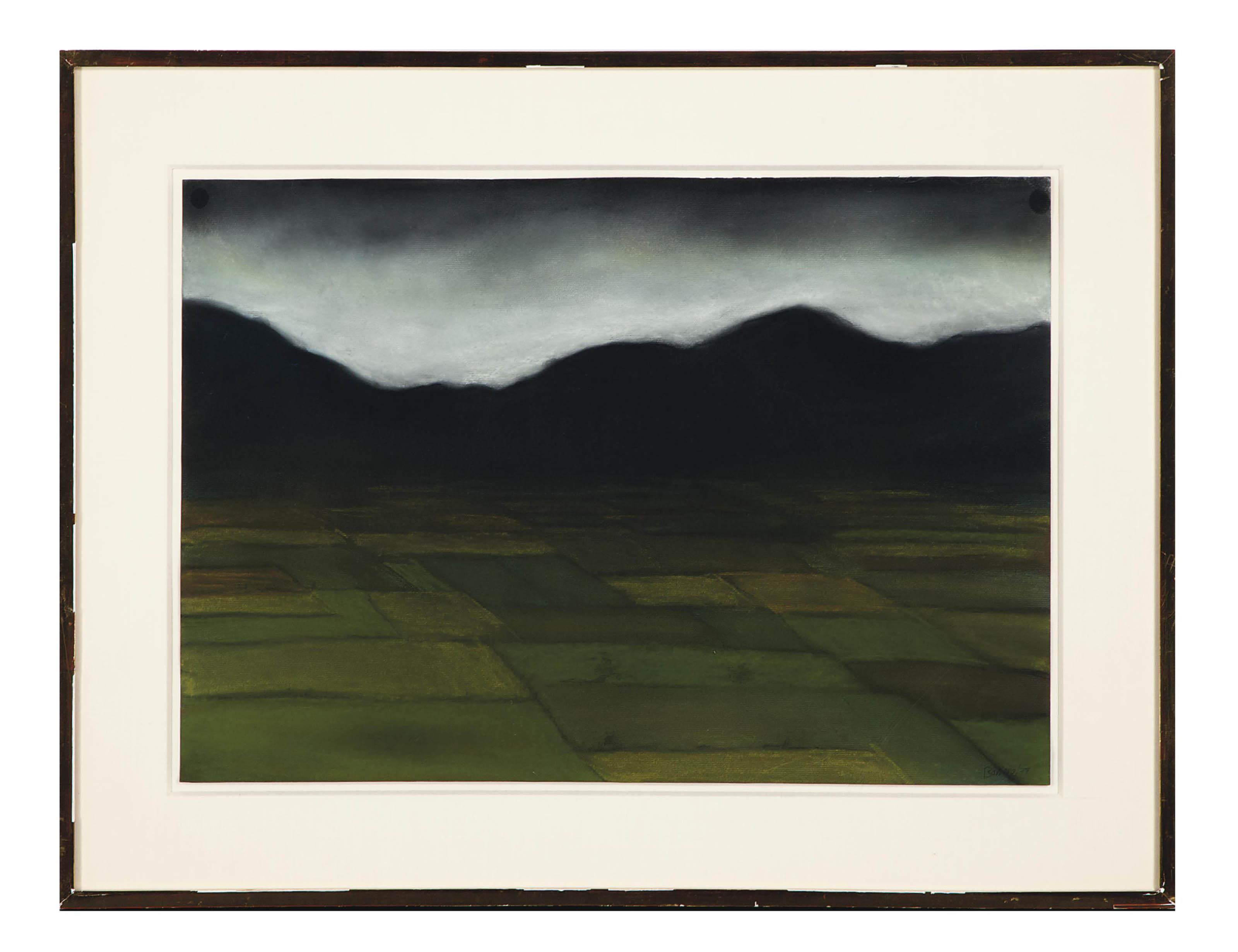 Antonio Barrera - Paisaje de Tenjo